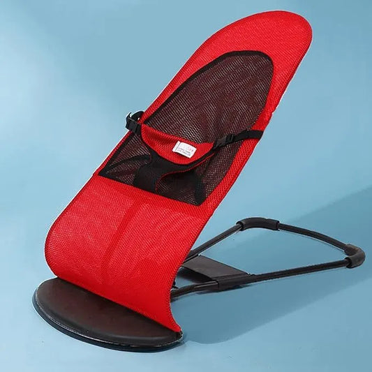 Premium Baby Bouncer Chair – Adjustable, Foldable & Breathable Infant Rocker Seat