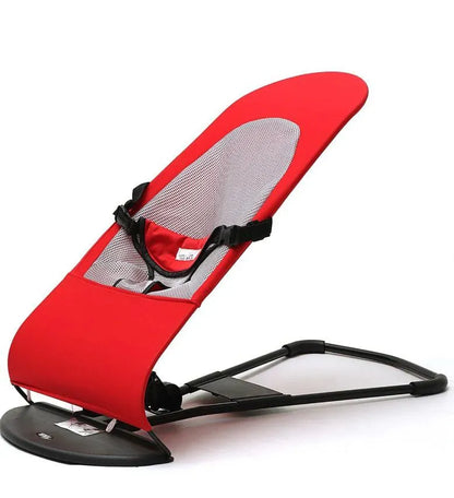 Premium Baby Bouncer Chair – Adjustable, Foldable & Breathable Infant Rocker Seat