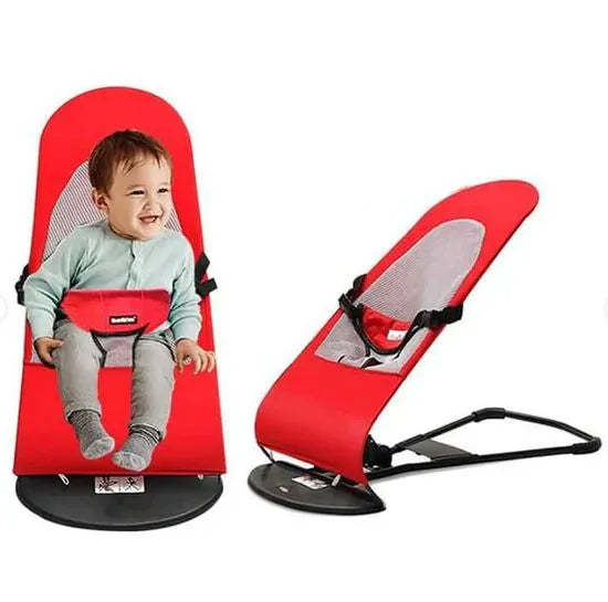Premium Baby Bouncer Chair – Adjustable, Foldable & Breathable Infant Rocker Seat