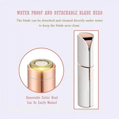 Facial Hair Remover for Women – Painless, Portable & Hypoallergenic Trimmer